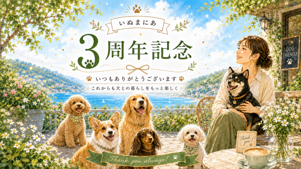いぬまにあ3周年